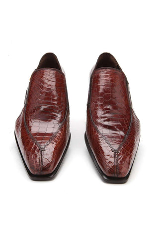 Caporicci 203 Alligator Split-Toe Loafer-AmbrogioShoes