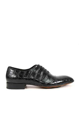Caporicci 2543 Alligator Wholecut Oxford-AmbrogioShoes