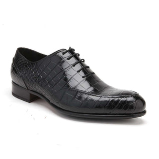 Caporicci 3319 Exotic Alligator Skin Oxfords (CAP1017)-AmbrogioShoes