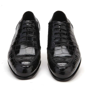 Caporicci 3319 Exotic Alligator Skin Oxfords (CAP1017)-AmbrogioShoes