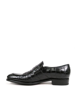 Caporicci 3321 Alligator Penny Loafer-AmbrogioShoes
