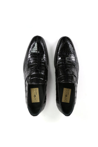 Caporicci 3321 Alligator Penny Loafer-AmbrogioShoes