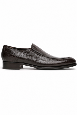 Caporicci 3324 Ostrich & Peccary Loafer-AmbrogioShoes