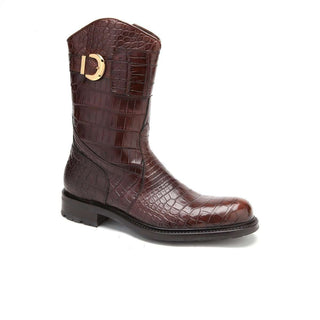 Caporicci 573 Alligator Buckle Boot-AmbrogioShoes