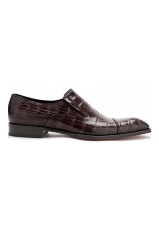 Caporicci 943 Alligator Cap-Toe Loafer