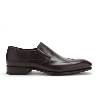 Caporicci 9921 Calf-Skin Leather Slip-On Wing-Tip Loafers (CAP1042)-AmbrogioShoes