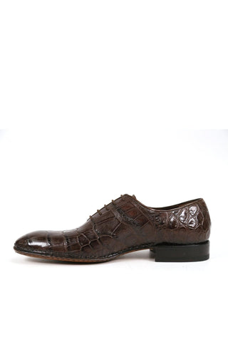 Caporicci Gregory 2542 Alligator Wholecut Oxford-AmbrogioShoes