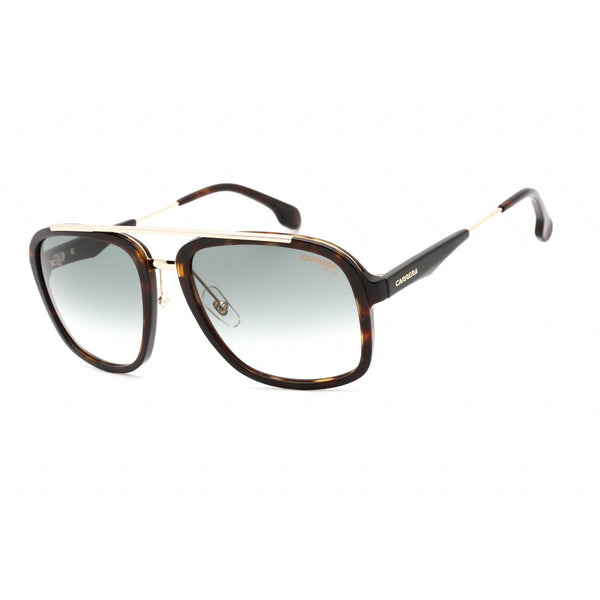 Carrera 133/S Sunglasses Havana Gold (9K) / Grey Green Unisex-AmbrogioShoes