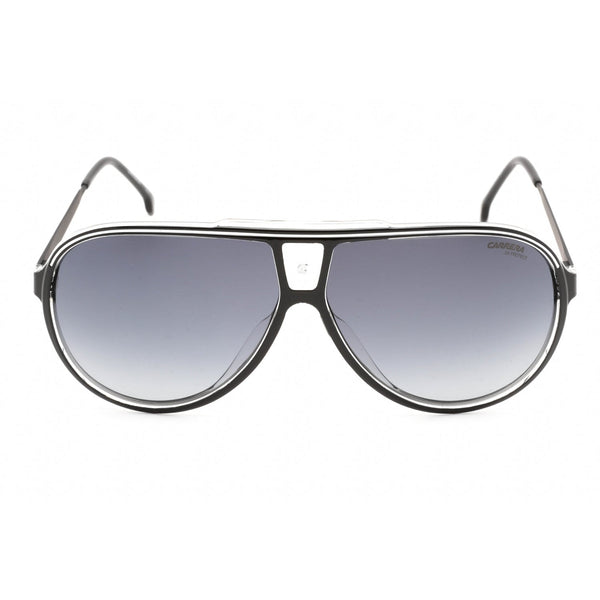 Carrera CARRERA 1050/S Sunglasses Black White / Grey Shaded-AmbrogioShoes