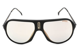 Carrera SAFARI65/N Sunglasses MATTE BLACK/GREY GOLD MIRROR Unisex-AmbrogioShoes