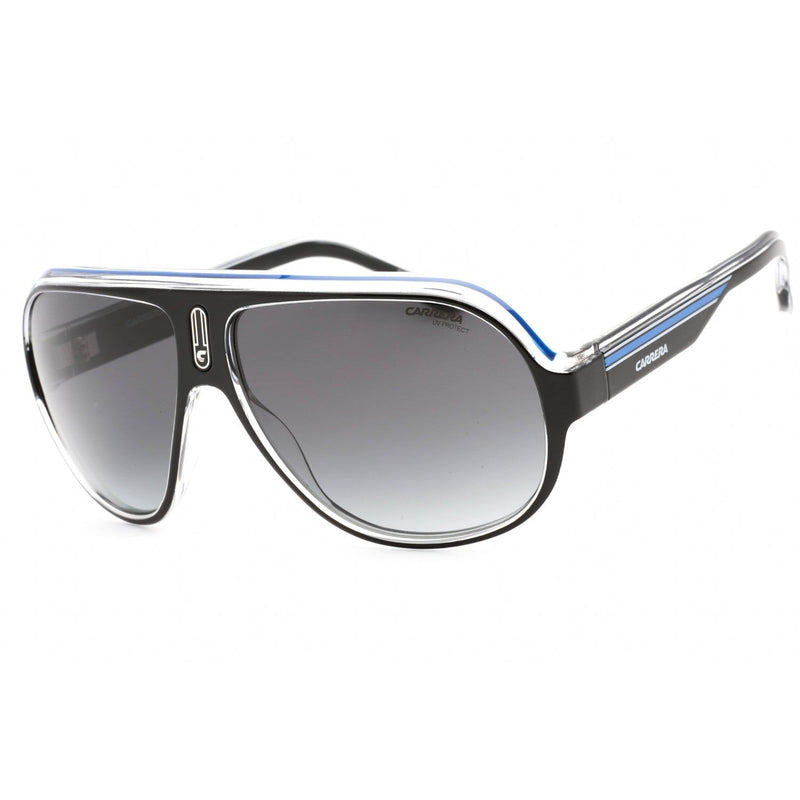 Carrera SPEEDWAY/N Sunglasses BLACK CRYSTAL/GREY SHADED Unisex Unisex Unisex-AmbrogioShoes