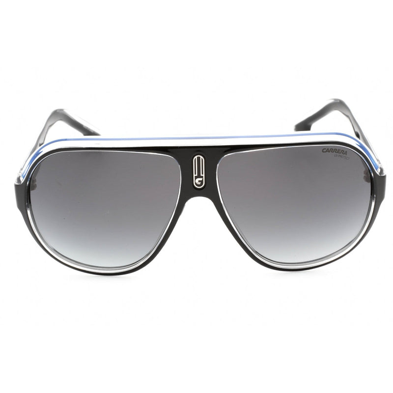 Carrera SPEEDWAY/N Sunglasses BLACK CRYSTAL/GREY SHADED Unisex Unisex Unisex-AmbrogioShoes