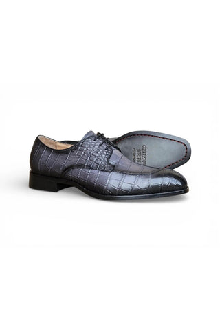 Carrucci Allen II Embossed Leather Derby-AmbrogioShoes