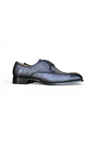 Carrucci Allen II Embossed Leather Derby-AmbrogioShoes