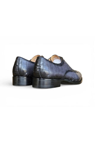 Carrucci Allen II Embossed Leather Derby-AmbrogioShoes