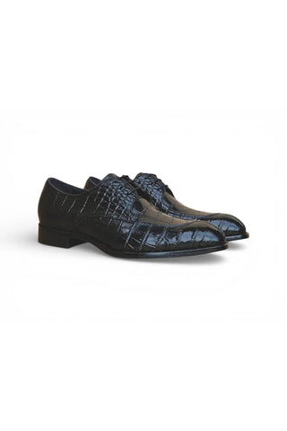 Carrucci Allen II Embossed Leather Derby-AmbrogioShoes