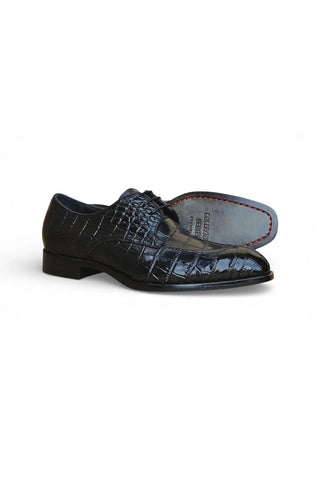 Carrucci Allen II Embossed Leather Derby-AmbrogioShoes
