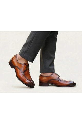 Carrucci Allen Leather Derby-AmbrogioShoes