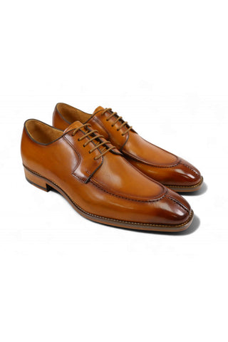 Carrucci Calf-Skin Leather Formal Split-Toe Derby (CAR1014)-AmbrogioShoes