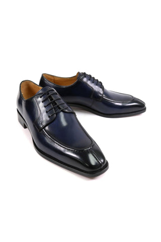 Carrucci Calf-Skin Leather Formal Split-Toe Derby (CAR1014)-AmbrogioShoes