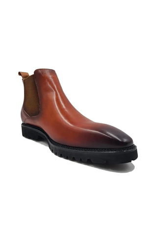 Carrucci KB480-102 Leather Chelsea Boot