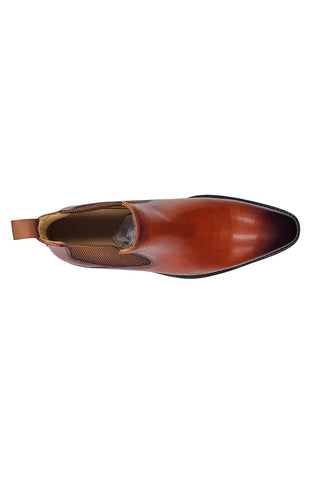 Carrucci KB480-102 Leather Chelsea Boot