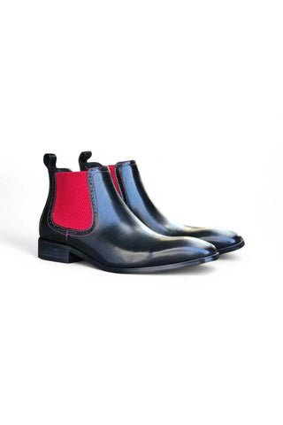 Carrucci KB503-11 Leather Chelsea Boots-AmbrogioShoes