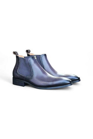Carrucci KB503-11 Leather Chelsea Boots-AmbrogioShoes