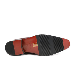 Carrucci KB503-20SC Men's Shoes Suede / Calf-Skin Leather Ankle Boot (CAR1010)-AmbrogioShoes