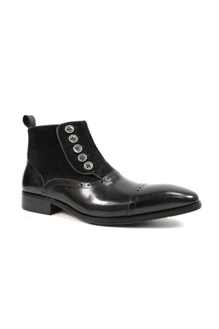 Carrucci KB503-20SC Suede / Calf-Skin Leather Ankle Boot (CAR1010)-AmbrogioShoes