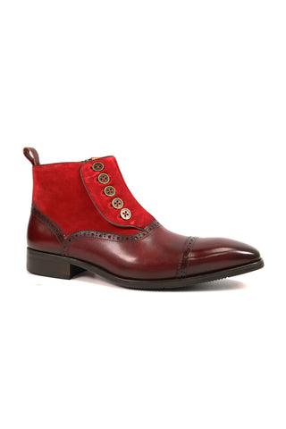 Carrucci KB503-20SC Suede / Calf-Skin Leather Ankle Boot (CAR1010)-AmbrogioShoes