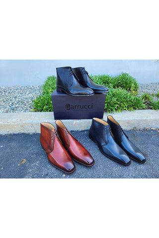 Carrucci KB509-11 Leather Chukka Boot