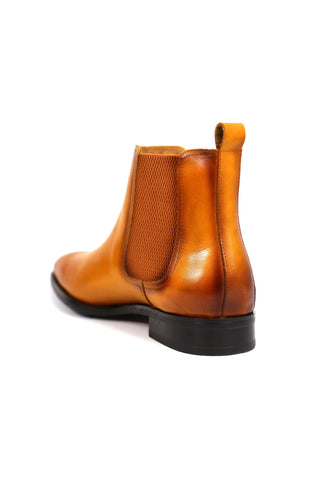 Carrucci KB509-30 Leather Chelsea Boot-AmbrogioShoes