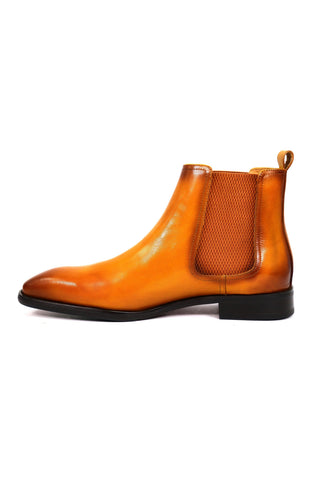 Carrucci KB509-30 Leather Chelsea Boot-AmbrogioShoes