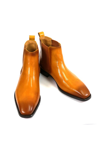 Carrucci KB509-30 Leather Chelsea Boot-AmbrogioShoes