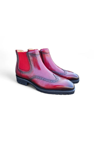 Carrucci KB515-13 Leather Chelsea Boot