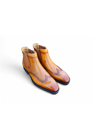Carrucci KB515-13 Leather Chelsea Boot