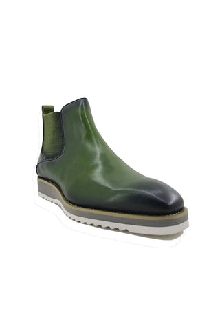 Carrucci KB515-15 Leather Chelsea Boot-AmbrogioShoes