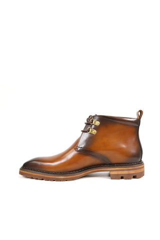 Carrucci KB516-51 Calf-Skin Leather Chukka Boot (CAR1021)-AmbrogioShoes