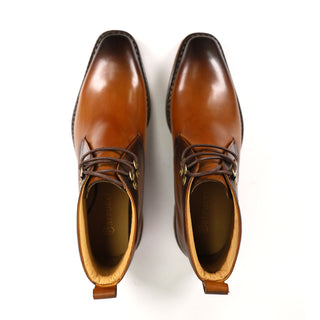 Carrucci KB516-51 Men's Shoes Calf-Skin Leather Chukka Boot (CAR1021)-AmbrogioShoes