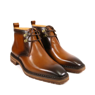 Carrucci KB516-51 Men's Shoes Calf-Skin Leather Chukka Boot (CAR1021)-AmbrogioShoes