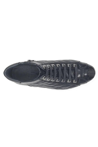 Carrucci KB626-13E Embossed Leather Sneaker