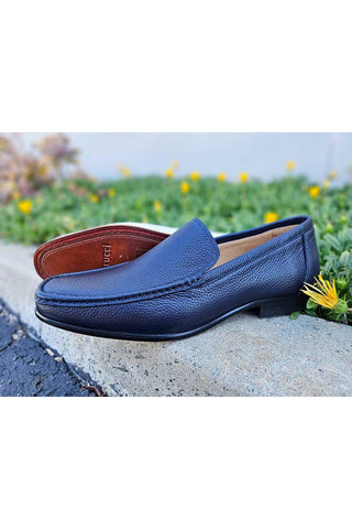 Carrucci KL201-02 Leather Loafer-AmbrogioShoes