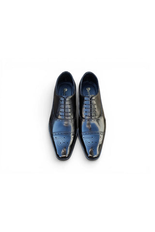 Carrucci KL903-06 Leather Oxford-AmbrogioShoes
