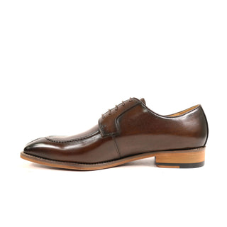 Carrucci KL903-07 Men's Shoes Calf-Skin Leather Formal Split-Toe Derby (CAR1014)-AmbrogioShoes