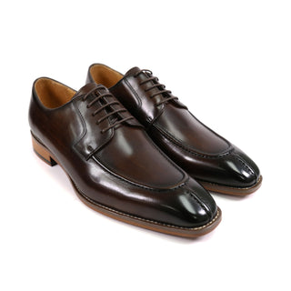 Carrucci KL903-07 Men's Shoes Calf-Skin Leather Formal Split-Toe Derby (CAR1014)-AmbrogioShoes