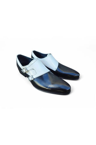 Carrucci KS099-3003 Leather Double Monk-Strap-AmbrogioShoes