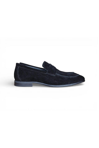 Carrucci KS223-07S Suede Penny Loafer-AmbrogioShoes
