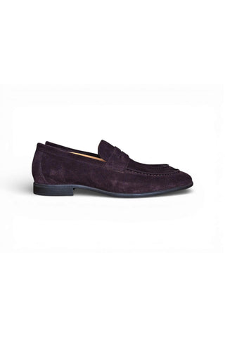 Carrucci KS223-07S Suede Penny Loafer-AmbrogioShoes