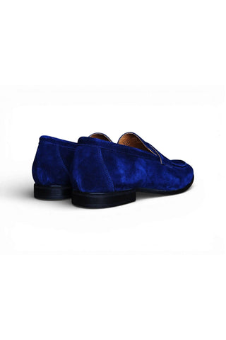 Carrucci KS223-07S Suede Penny Loafer-AmbrogioShoes